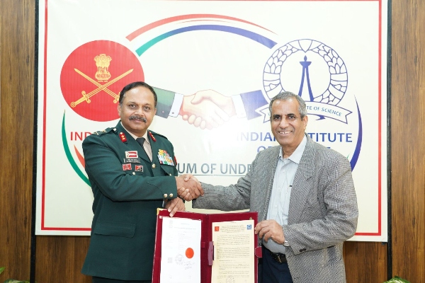 Army signs MoU with IISc Bengaluru to develop indigenous AI