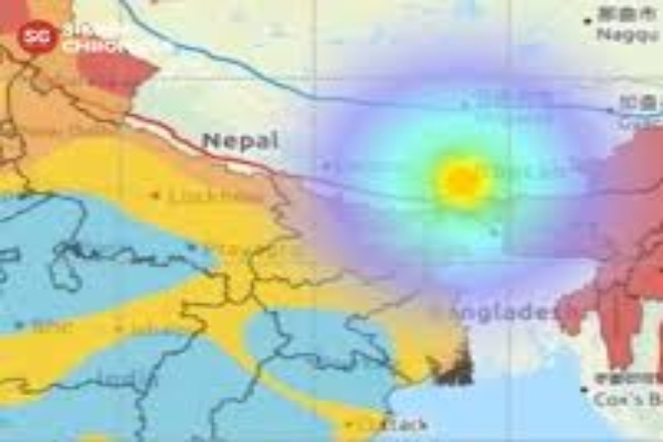Earthquake strikes parts of Sikkim Saturday evening