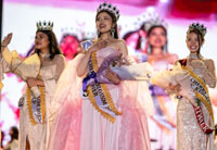 Lapynshai Marak crowned Miss Cherry Blossom 2025