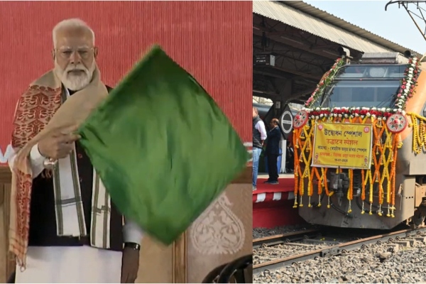 Prime Minister flags off two Amrit Bharat Trains