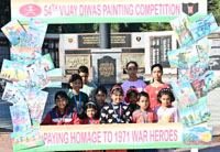 The 54th Vijay Diwas Celebrations commemoration in Tripura
