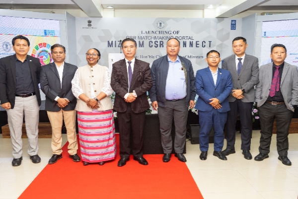 UNDP supported "Mizoram CSR Connect" portal launched